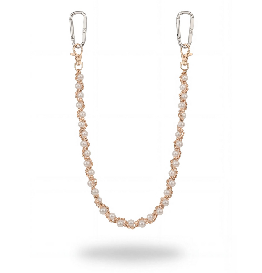 304supply Golden Grace Wallet Chain in Gold aus Edelstahl – Produktansicht