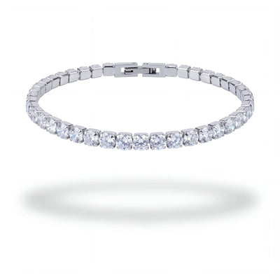 304supply Icy Stellar Ice-Armband aus Edelstahl mit facettierten Zirkonia – Produktansicht